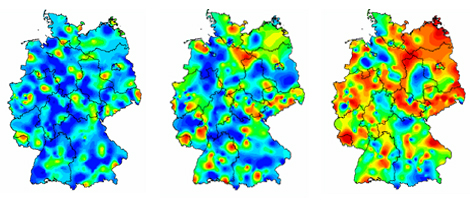 Influenza activity in Germany in Jan/Feb 2013 Source: RKI