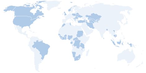 Map of RKI International Projects. Source: RKI 