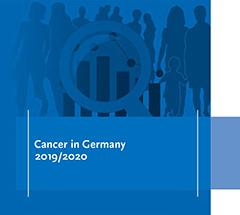 Cover of the report Cancer Germany 2019/2020. Source: RKI